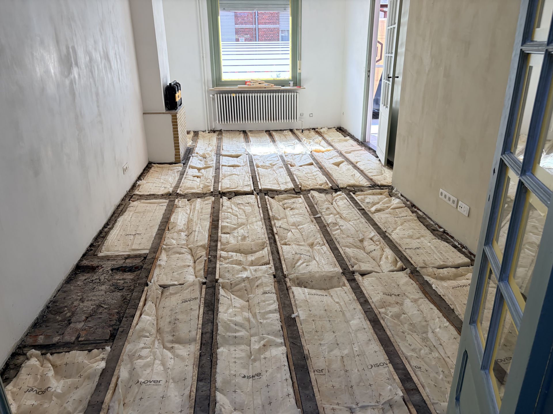 opbouw voor zwevend parket